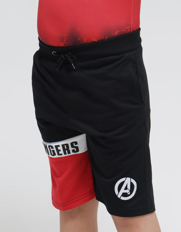 Marvel Celana Pendek Knit Avg Cut Sewn Diagonal