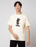 Disney Short Sleeve T-Shirt Print Mickey Stand