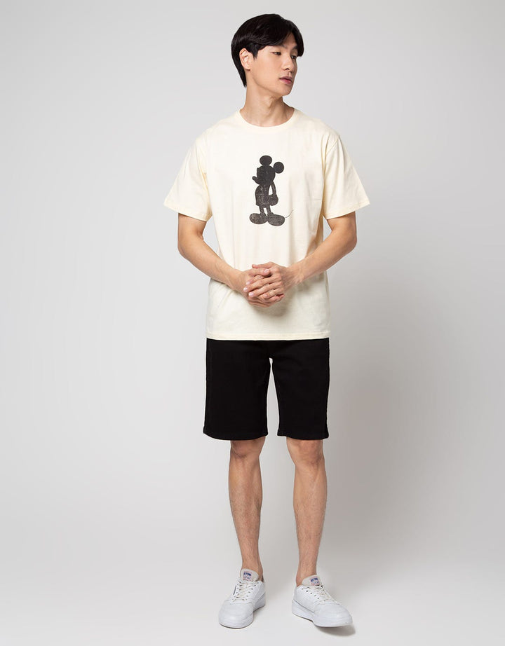 Disney Short Sleeve T-Shirt Print Mickey Stand