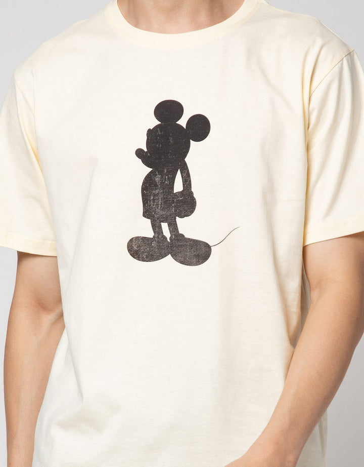 Disney Short Sleeve T-Shirt Print Mickey Stand