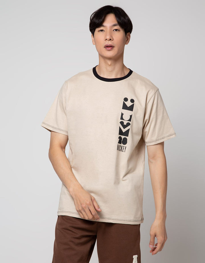 Disney Short Sleeve T-Shirt Print Icon Mickey