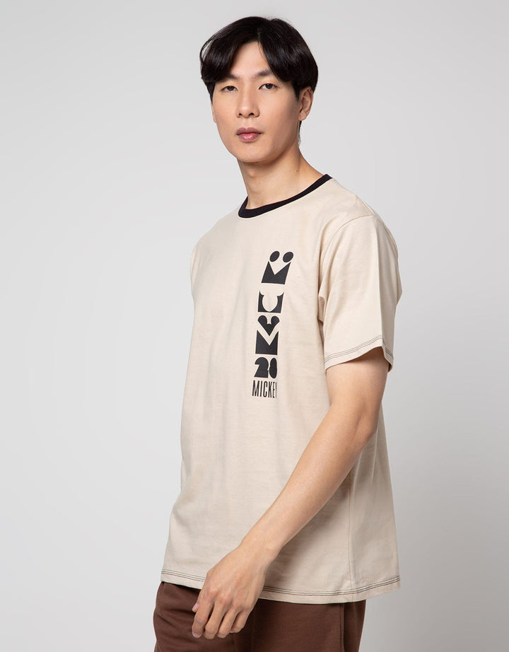 Disney Short Sleeve T-Shirt Print Icon Mickey