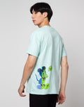 Disney Short Sleeve T-Shirt Print Mickey Stand With Two Colors