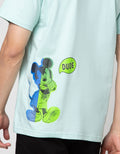 Disney Short Sleeve T-Shirt Print Mickey Stand With Two Colors