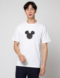 Disney Short Sleeve T-Shirt Print Mickey Head Logo
