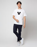 Disney Short Sleeve T-Shirt Print Mickey Head Logo