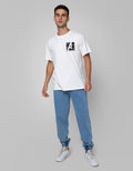 Marvel Avengers Logo Front And Back Print  Short Sleeve T-Shirt