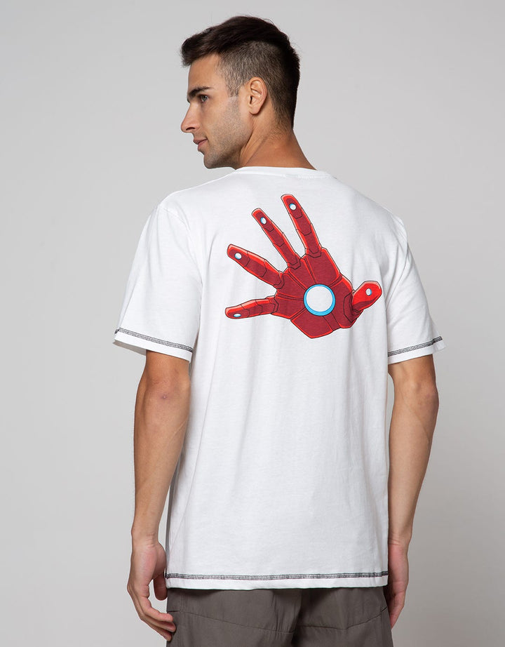 Marvel Iron Man Back Print Men's T-Shirt