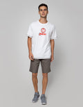 Marvel Iron Man Back Print Kaos Pria