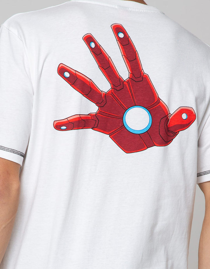 Marvel Iron Man Back Print Men's T-Shirt