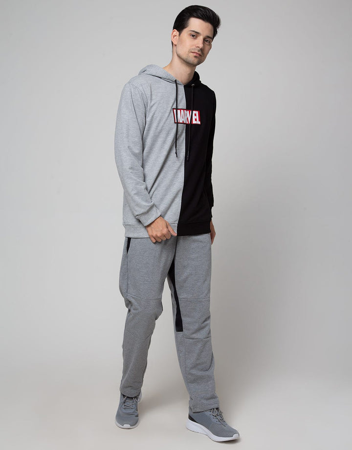 Marvel Hoodie Logo Print Men's Sweater