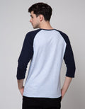T Zone 3/4 Raglan T-Shirt Print Theme Space Techno - Absolute