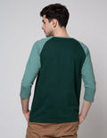 T Zone 3/4 Raglan T-Shirt Print Theme Space Techno - New World