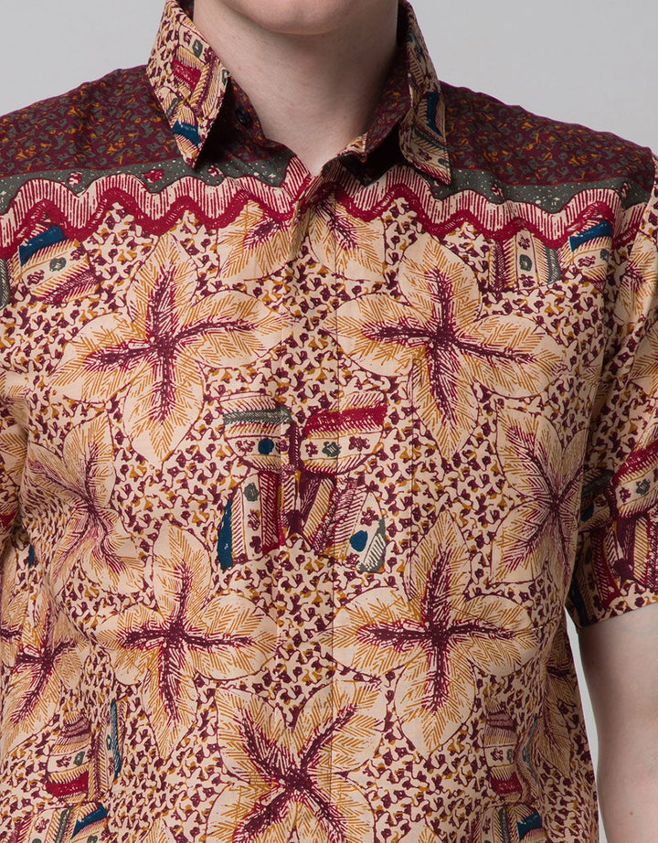 Arjunaweda Hem Batik Lengan Pendek Getoge Semanggi