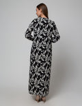 Arjuna Weda Floral Print Gamis Wanita