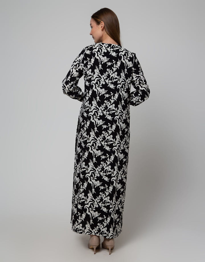 Arjuna Weda Floral Print Gamis Wanita
