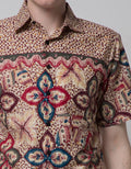 Arjunaweda Hem Batik Lengan Pendek Semanggi Warna
