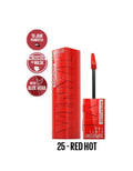 Maybelline Superstay Vinyl Ink Lip Cream 25 Red Hot