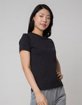 Suko Women's Round Collar Basic T-Shirt