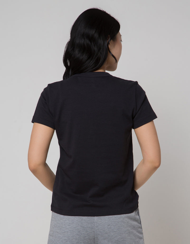 Suko Women's Round Collar Basic T-Shirt