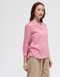 Suko Mandarin Collar Long Sleeve Shirt