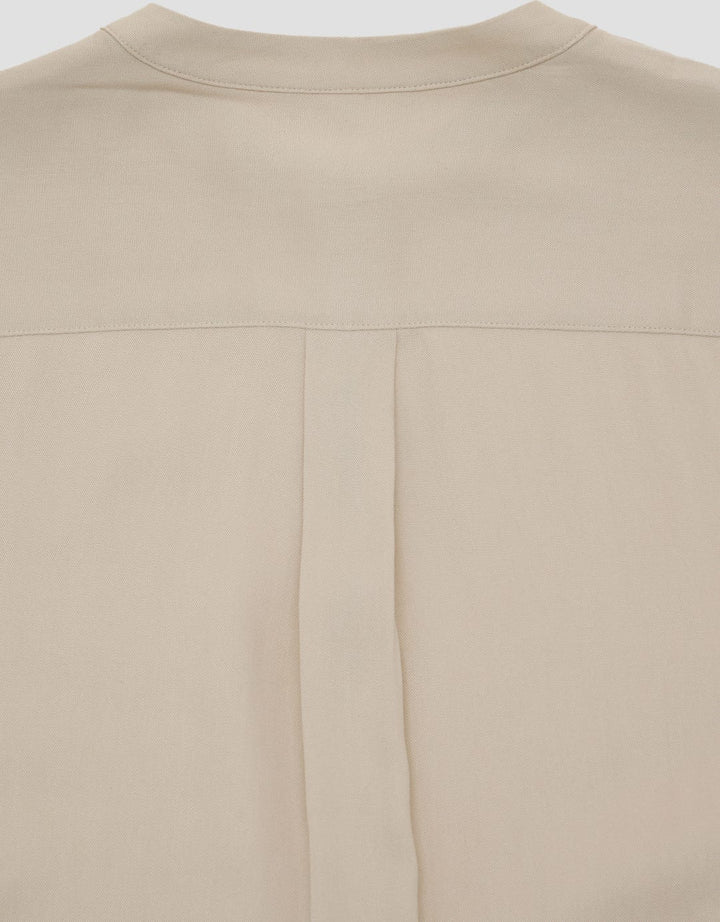 Suko Rayon Woven Dress Aurora Button Long Sleeve