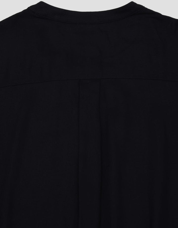 Suko Rayon Woven Dress Aurora Button Long Sleeve