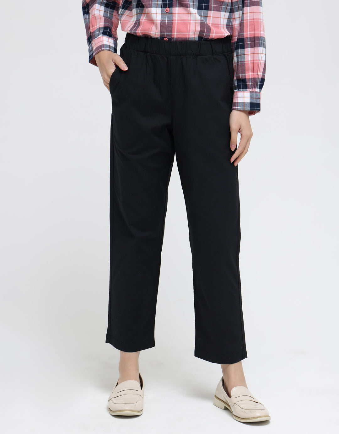 Suko Ankle Pants Cotton Pants