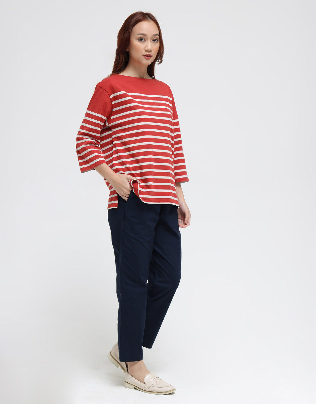 Suko Ankle Pants Cotton Pants