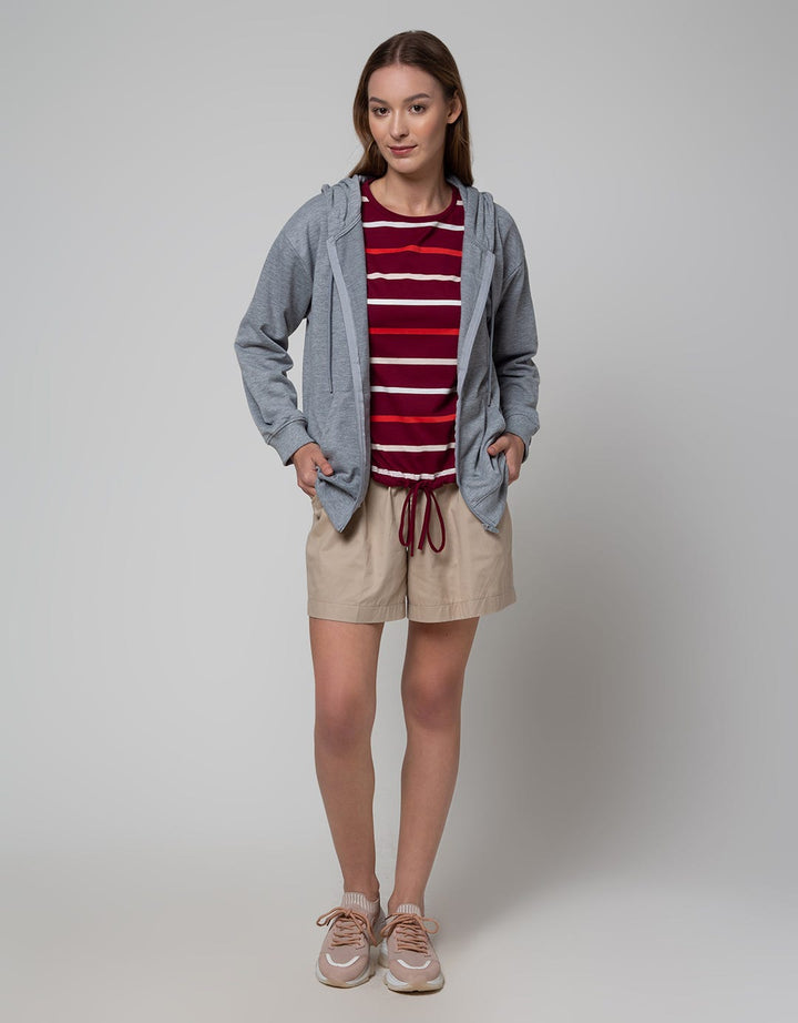 American Jeans Jacket Basic With Kangaroo Pocket