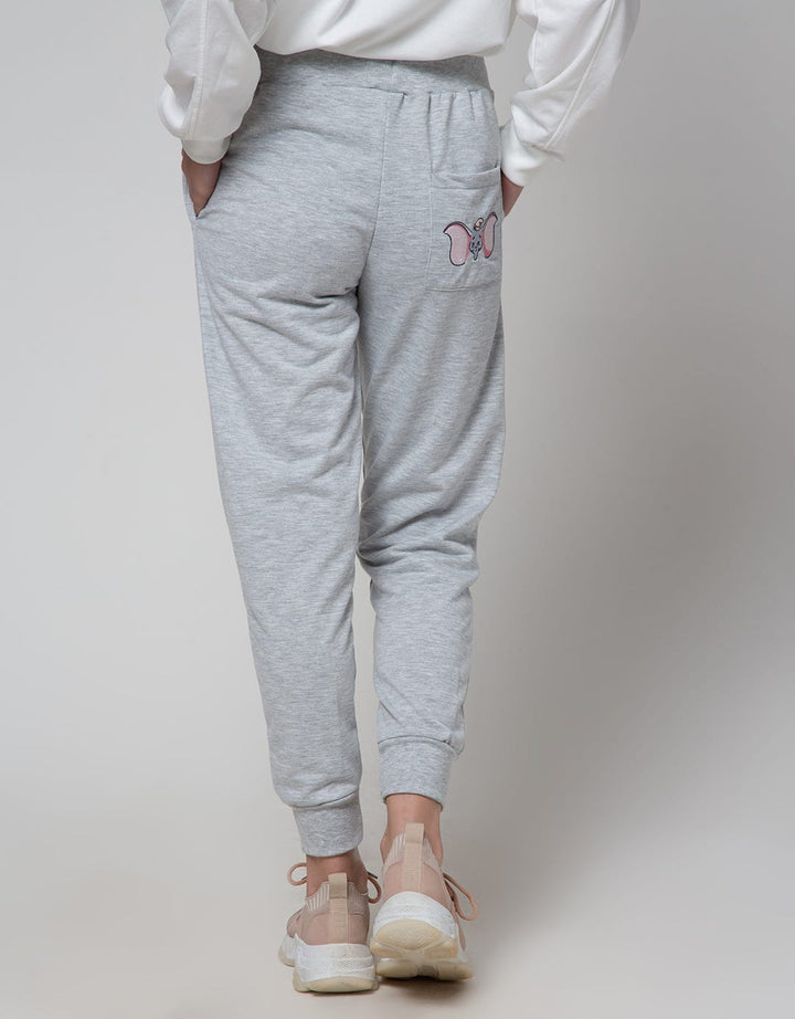 Disney Jogger Pants Dumbo Embro Back Pocket 