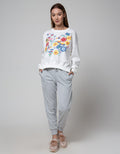 Disney Jogger Pants Dumbo Embro Back Pocket 