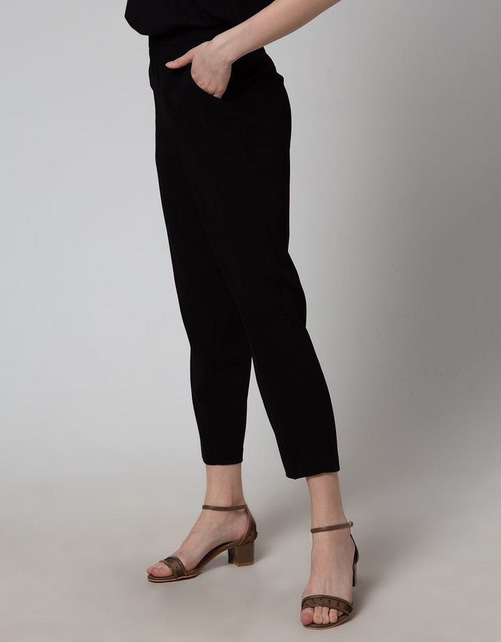 St. Yves Long Pants Skinny Ankle Zipper Jet