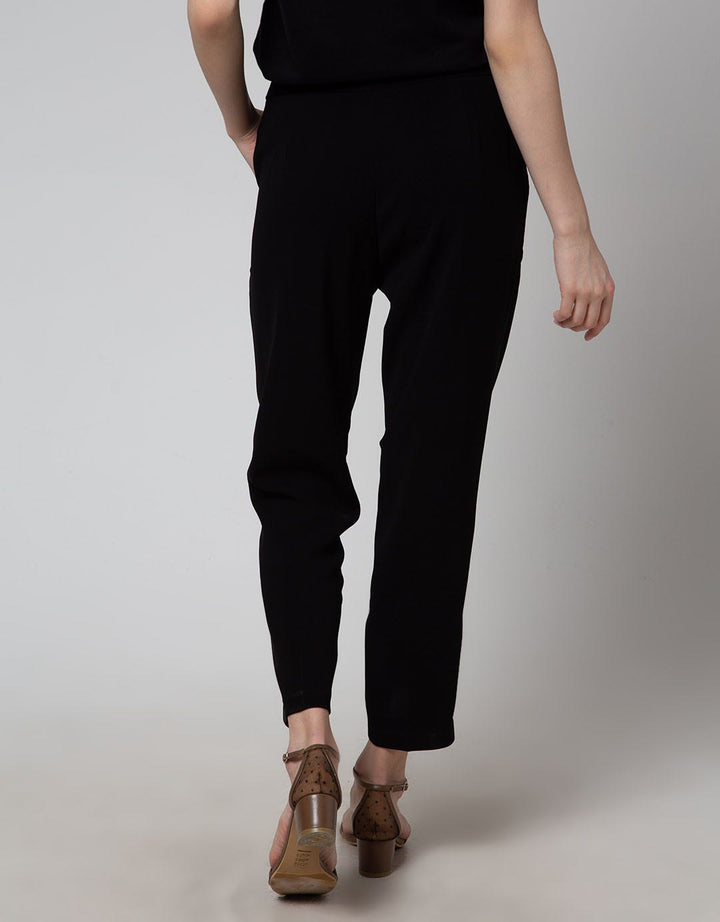 St. Yves Long Pants Skinny Ankle Zipper Jet