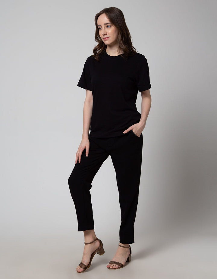 St. Yves Long Pants Skinny Ankle Zipper Jet