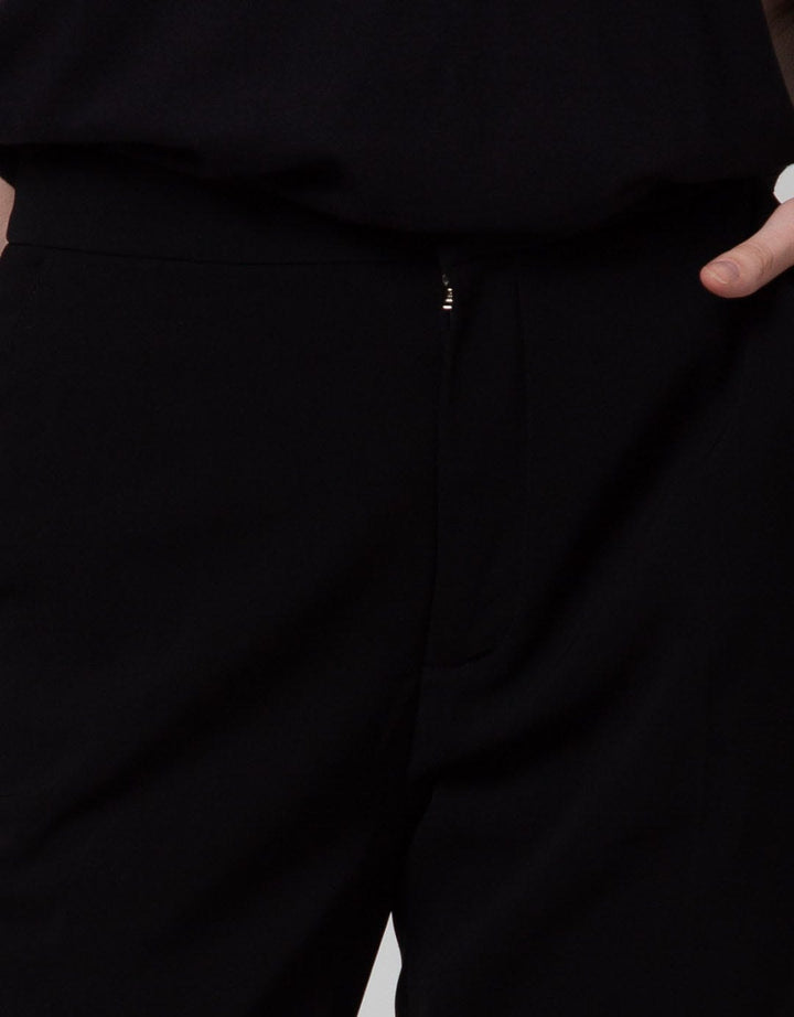 St. Yves Long Pants Skinny Ankle Zipper Jet
