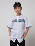 Aero Short Sleeve Shirt Print Kotak Kecil