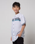 Aero Short Sleeve Shirt Print Kotak Kecil