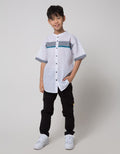 Aero Short Sleeve Shirt Print Kotak Kecil