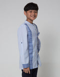 Aero Side Print Baju Koko Anak Laki-Laki