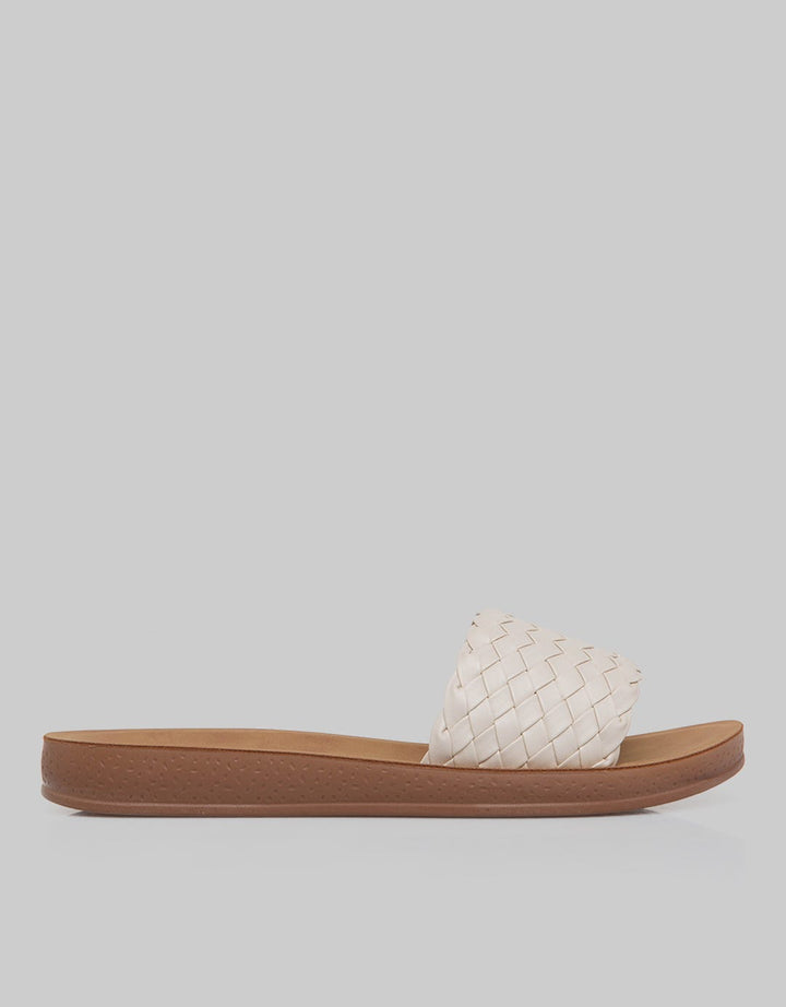 St. Yves Slipper Sandals Woman Braid Strap