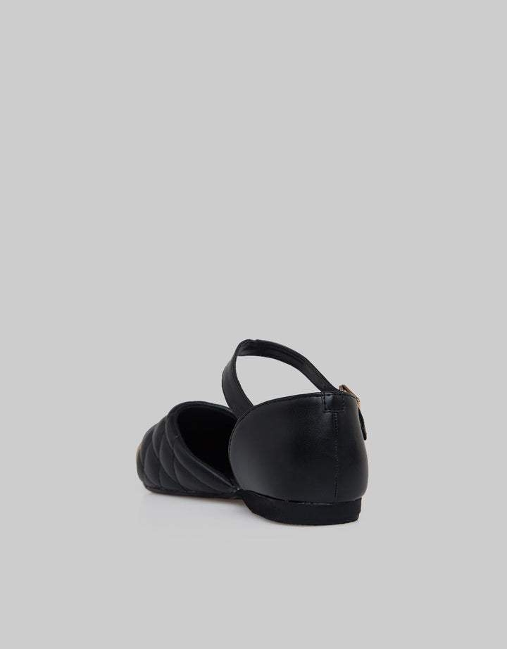 Connexion Ankle Strap Quilted Sandal Wanita