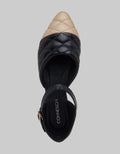 Connexion Ankle Strap Quilted Sandal Wanita
