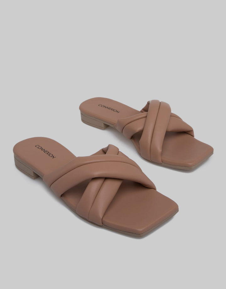 Connexion Slipper Cross Sandal Wanita