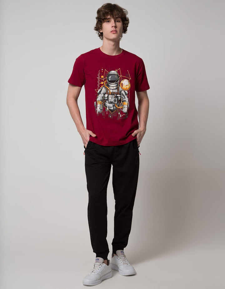 Marvel Universe Print Celana Jogger Pria