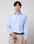 Stanley Adams Long Sleeve Shirt Regular Texture Slub
