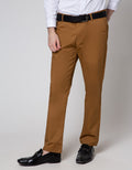 Stanley Adams Chinos Pants Slim Solid Mechanical Stretch
