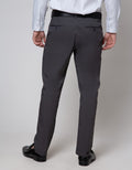 Stanley Adams Chinos Pants Slim Solid Mechanical Stretch