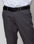 Stanley Adams Chinos Pants Slim Solid Mechanical Stretch