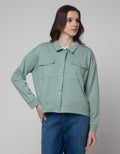 Nevada Jacket Solid Pocket With Button